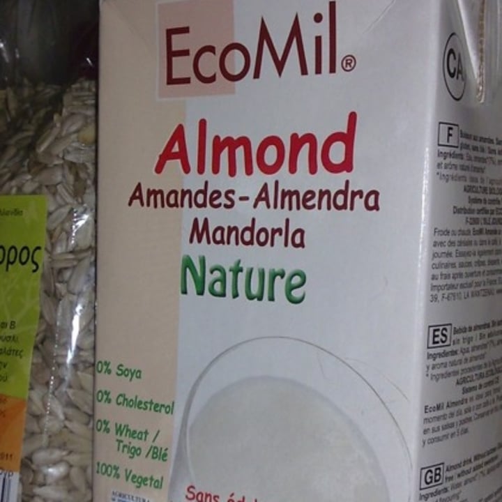 photo of Ecomil Nature Almond Milk Sugar Free shared by @coresmos on  21 Aug 2021 - review