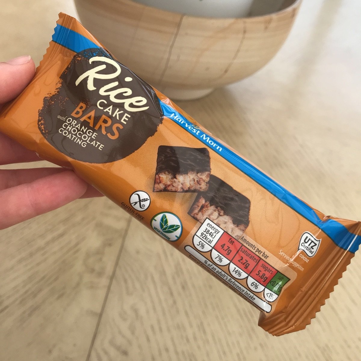ALDI Rice Cake Bars With Chocolate Orange Coating Reviews abillion