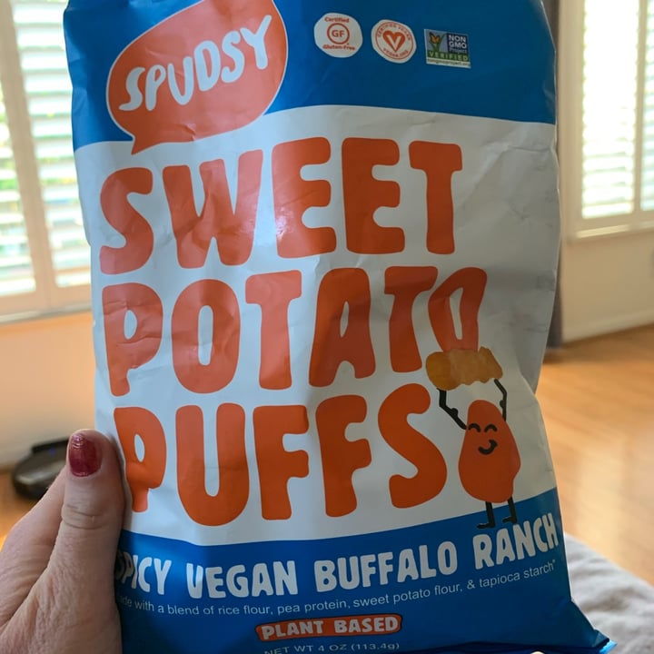 photo of Spudsy Foods Vegan Buffalo Ranch - Sweet Potato Puffs shared by @shannonmarilyn on  28 Mar 2021 - review
