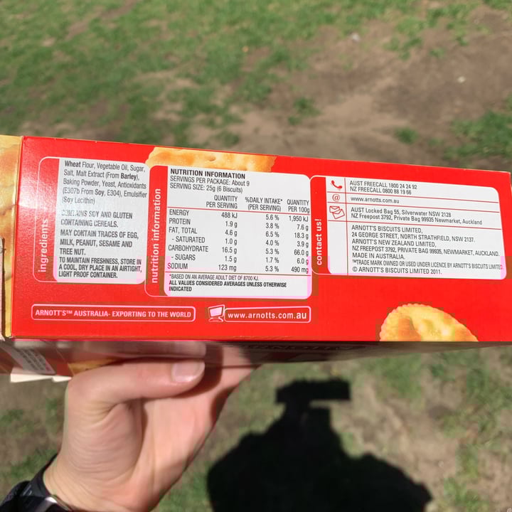 review photo of Arnott's Jatz shared by @naomimk on 25 Oct 2021 - review