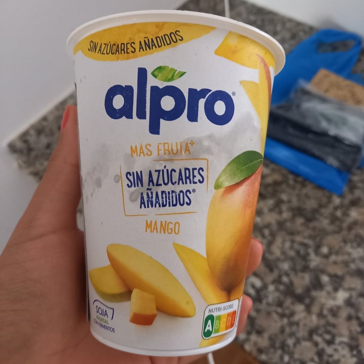 photo of Alpro Mango Yogurt (No Added Sugars) shared by @gabriella95 on  15 May 2022 - review