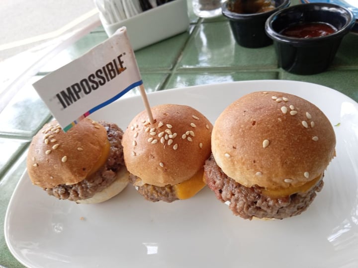 photo of Privé Tiong Bahru Impossible™ Mini Burgers shared by @veganspicegirl on  12 Jan 2020 - review