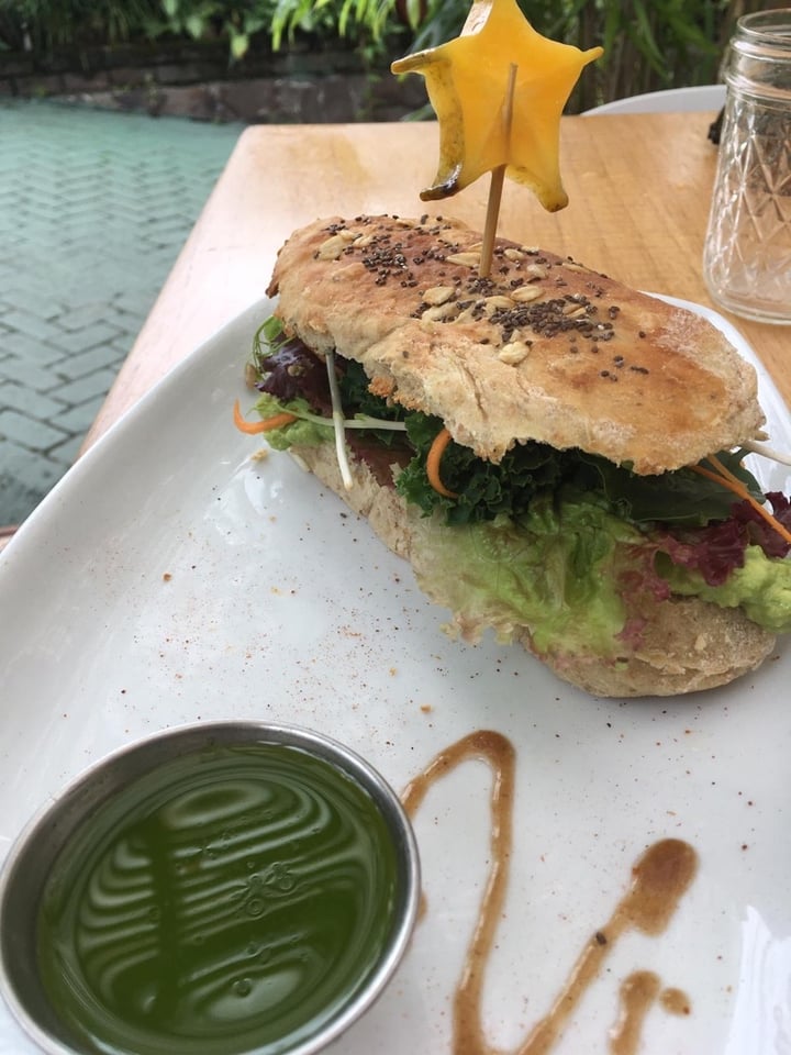 photo of Organico Fortuna Green Volcano Sandwich shared by @veganosaventureros on  22 Jan 2020 - review