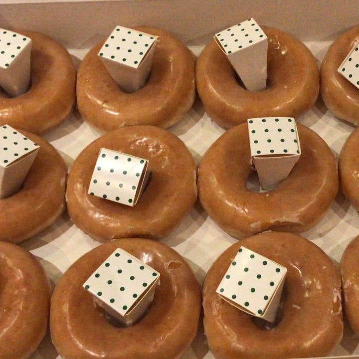 photo of Krispy Kreme Victoria Vegan Glazed Doughnut shared by @callum on  09 Jan 2021 - review