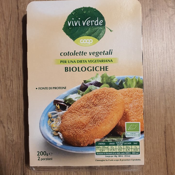 photo of Viviverde bio Cotoletta vegetale shared by @valealegreg on  02 Nov 2022 - review