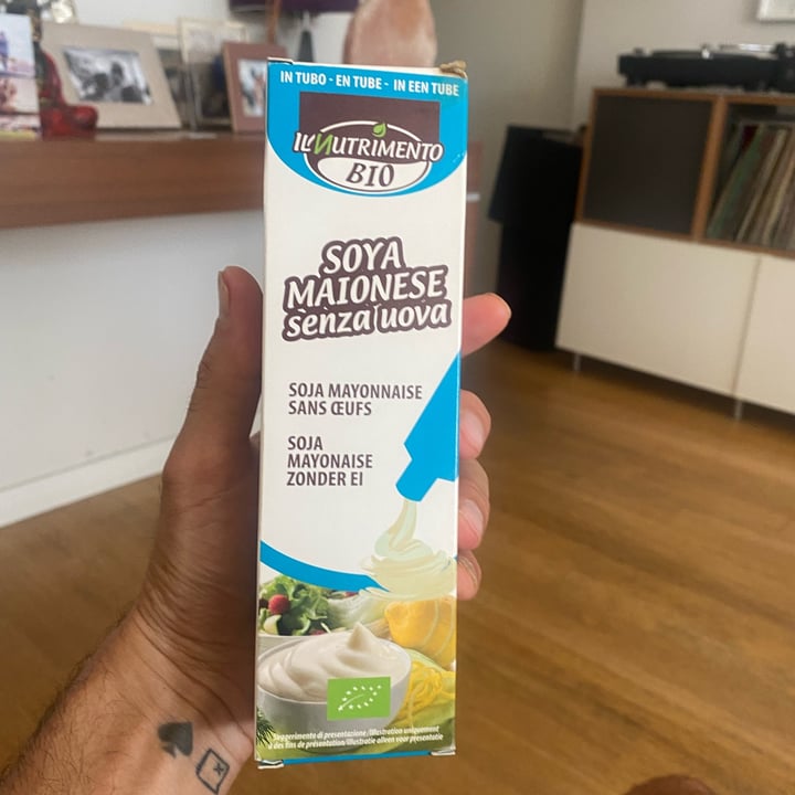review photo of Il Nutrimento Bio Soya maionese shared by @fraskavegan on 05 Oct 2022 - review