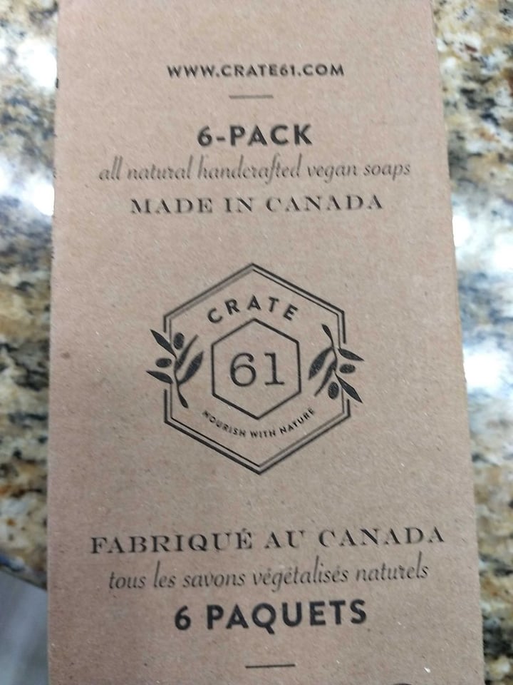 photo of Crate 61 All Natural Handcrafted Vegan Soap shared by @kmjefs on  01 Jan 2020 - review