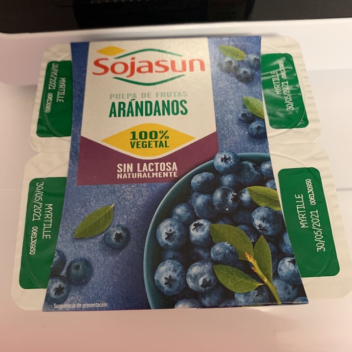 review photo of Sojasun Yogur Arándanos shared by @nedene on 13 May 2021 - review