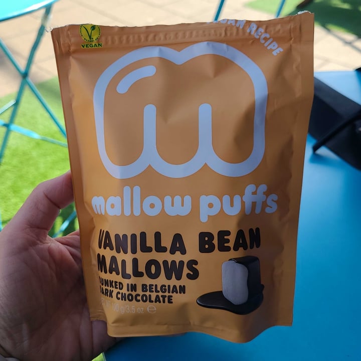 review photo of Mallow puffs Vanilla Bean Bar shared by @mariavegan4ever on 25 Aug 2021 - review
