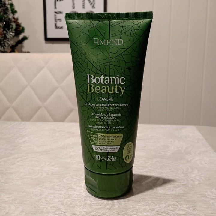 photo of Amend Botanic Beauty Óleo de Monoi e Extratos de Alecrim e Gengibre shared by @julimendesviana on  13 Nov 2022 - review