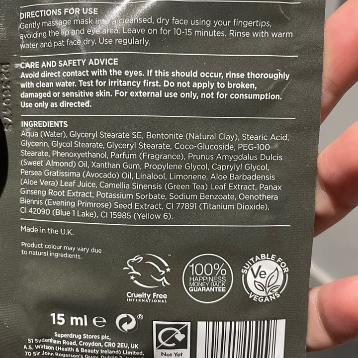 review photo of Superdrug Store plc de stress mud shared by @lullast on 14 May 2022 - review