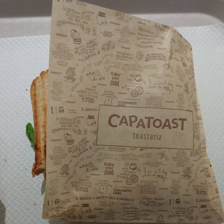 photo of Capatoast Vegano shared by @giusicc on  25 Jul 2022 - review