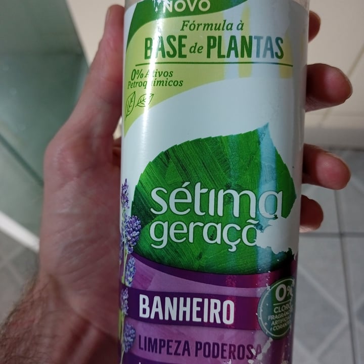 review photo of Sétima Geração Limpa Banheiro (Sem Cloro) shared by @geraldinhogovegan on 06 Feb 2022 - review
