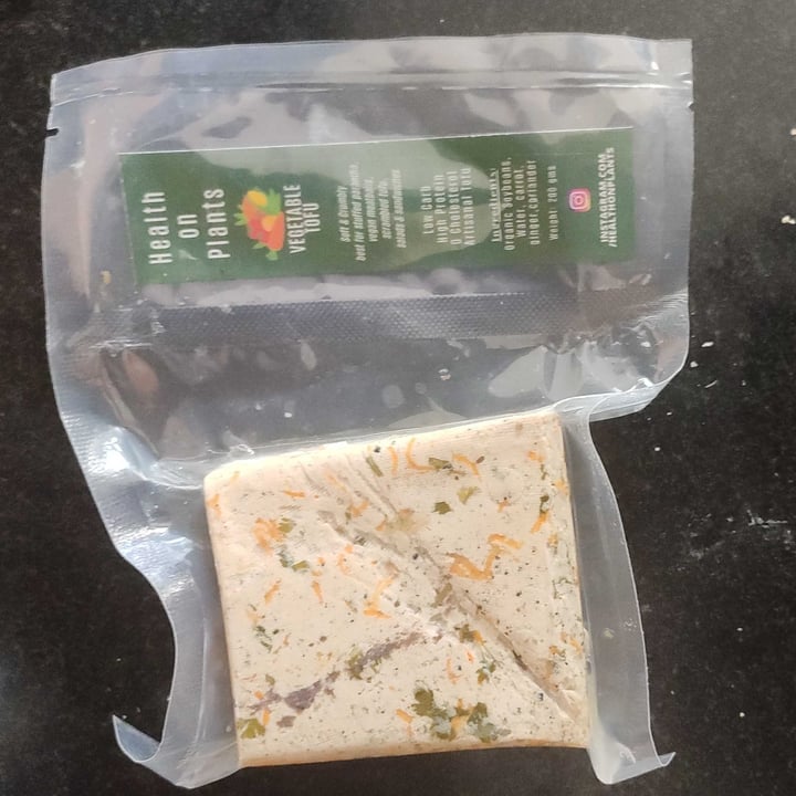 photo of Health on Plants Vegetable Tofu shared by @veganshadow on  27 Jul 2020 - review