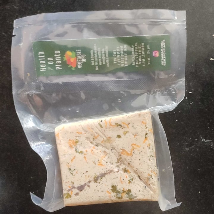 review photo of Health on Plants Vegetable Tofu shared by @veganshadow on 27 Jul 2020 - review