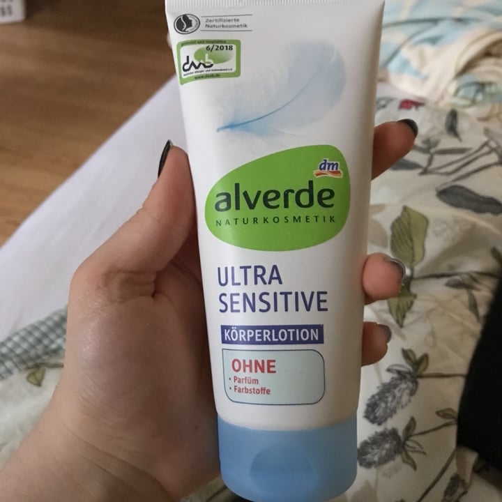 review photo of Alverde Naturkosmetik Ultra Sensitive Körperlotion shared by @valentinalinguini on 30 Apr 2020 - review