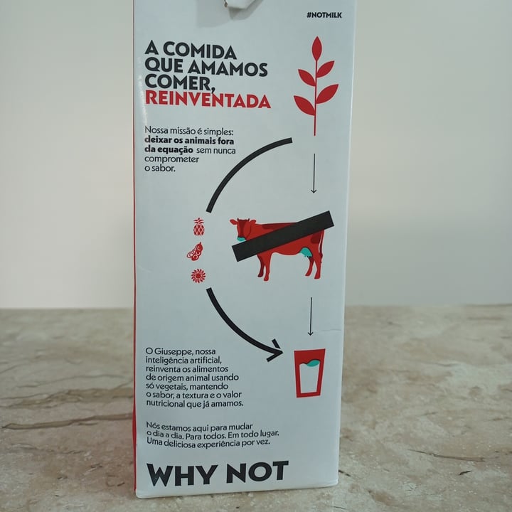photo of NotCo Not Milk 3% Teor De Gordura shared by @marymagda on  30 Aug 2022 - review