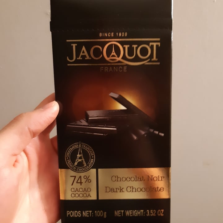 photo of Jacquot france 70% cocoa dark chocolate shared by @goldenwish on  29 Aug 2022 - review