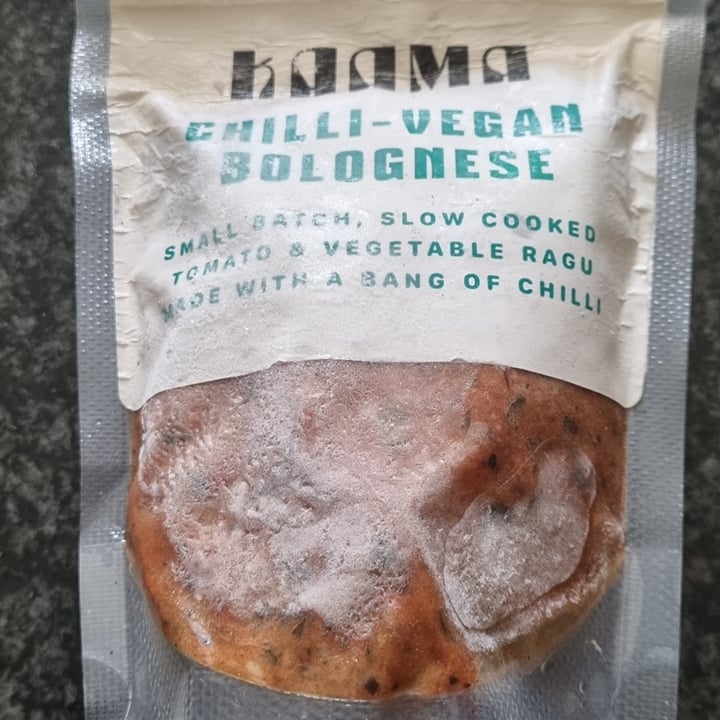 photo of Kaama Chilli vegan bolognese sauce shared by @sunshineyum on  30 Jul 2022 - review