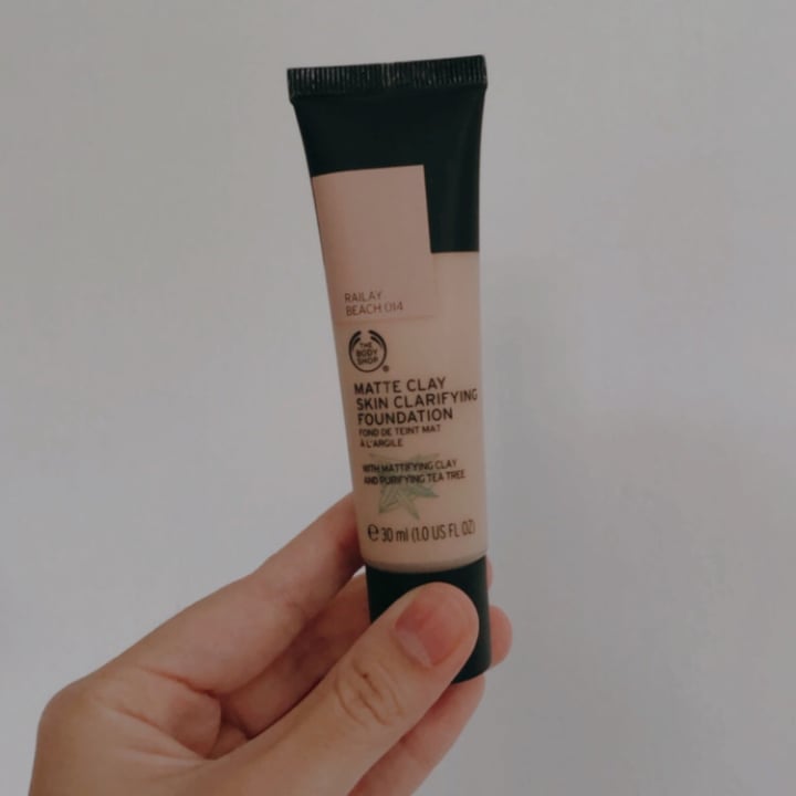 photo of The Body Shop Matte Clay Skin Clarifying Foundation shared by @hiiamyulin on  20 Feb 2021 - review