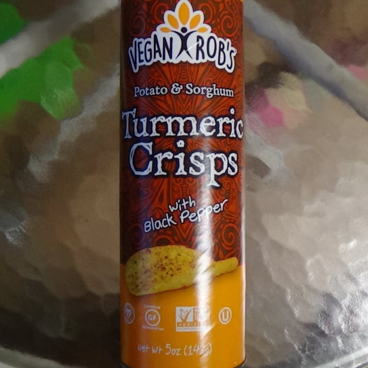 photo of Vegan Rob's Potato and Sorghum Turmeric Crisps shared by @feelideal on  14 Mar 2021 - review