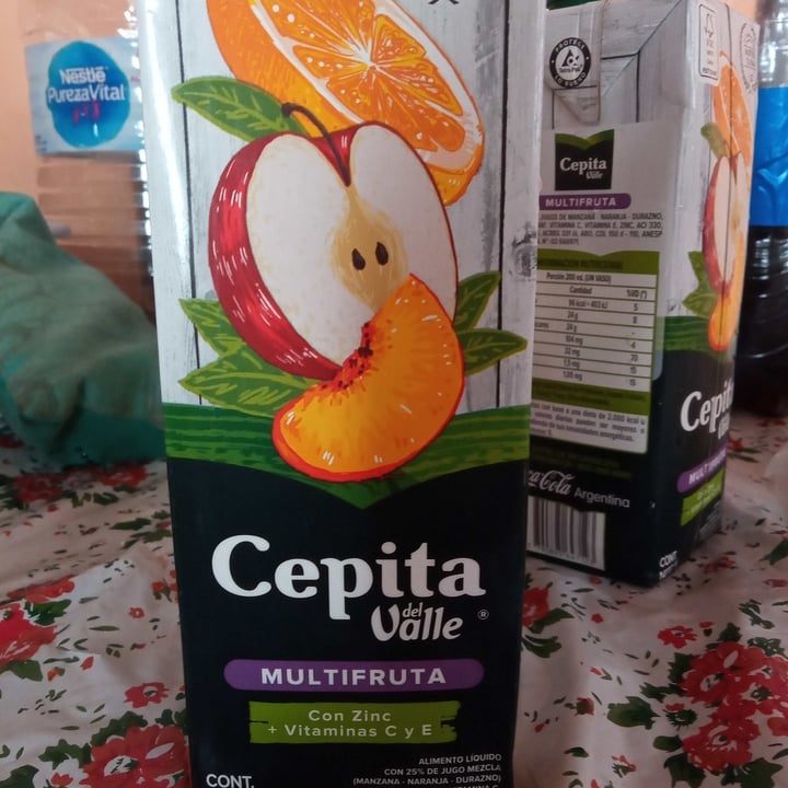 photo of Cepita del Valle Jugo Multifruta shared by @belindafarfan on  24 Nov 2021 - review