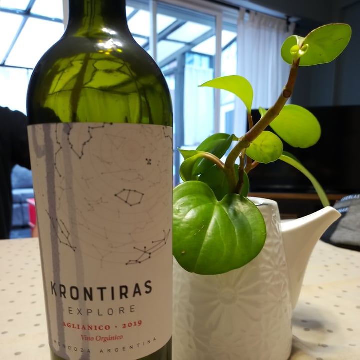 photo of krontiras Vino Tinto Organico Krontiras Explore shared by @lihuenaillen on  10 Jul 2022 - review