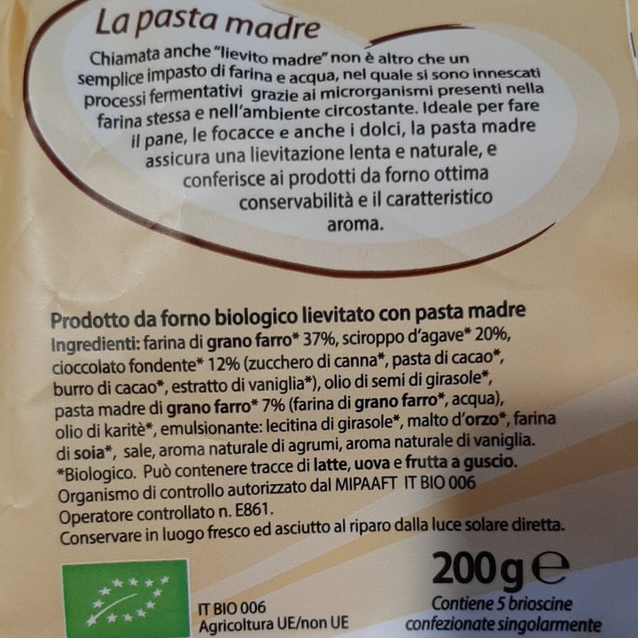 photo of Baule volante Brioscine di farro con gocce di cioccolato shared by @matymarchio on  18 Feb 2021 - review