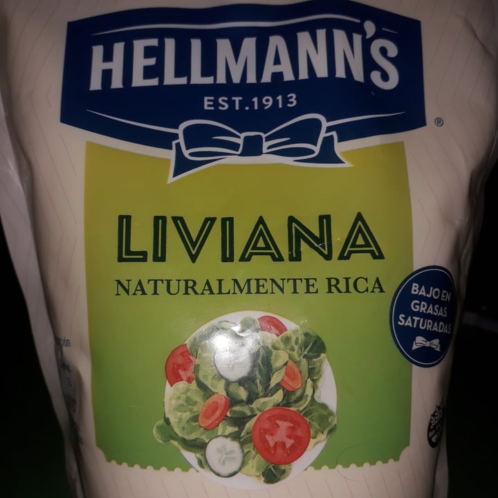 photo of Hellmann’s Mayonesa Liviana shared by @vegana0410 on  11 Sep 2021 - review
