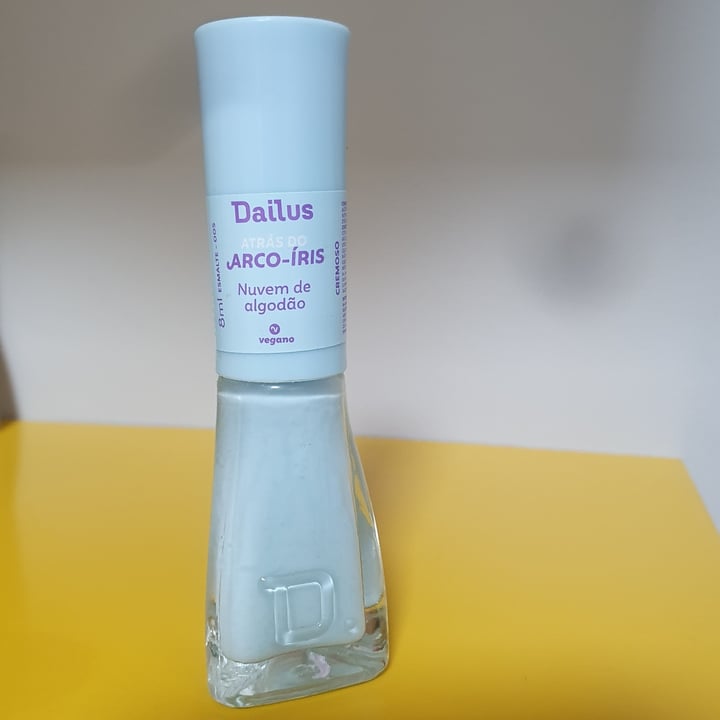 review photo of Dailus Esmalte azul claro "Atrás Do Arco-íris" - Nuvem de Algodão shared by @anacarrijo on 22 Sep 2021 - review