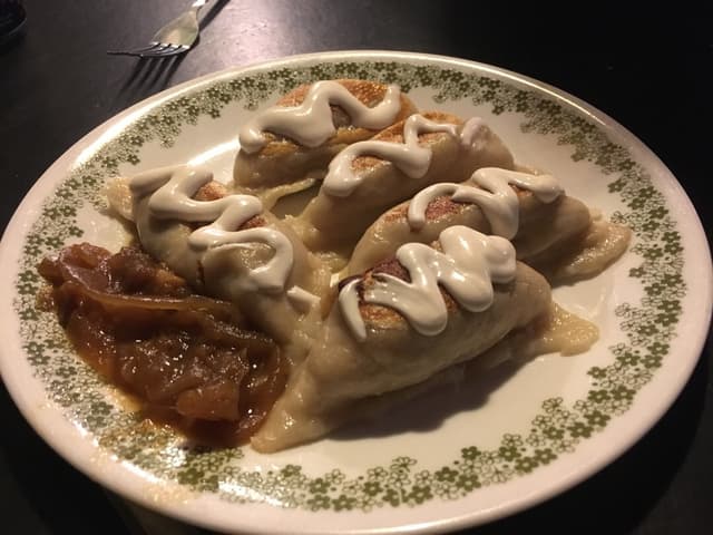 Photo of the dish “Aloo Pierogi”