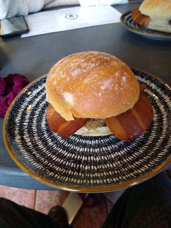 photo of Black Rabbit Haggis and bacon roll shared by @megmog on  09 Mar 2020 - review
