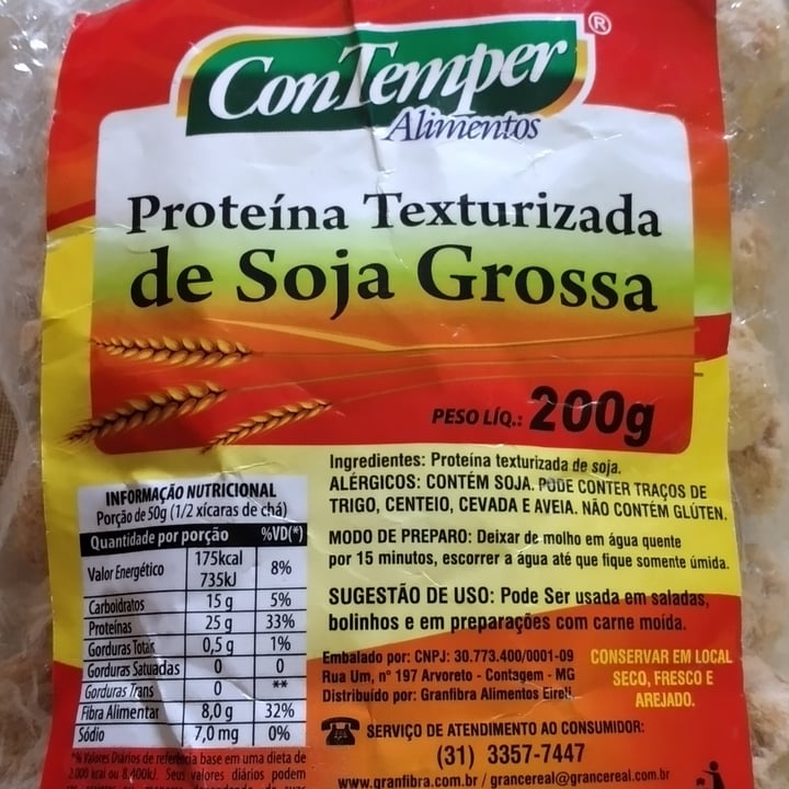 review photo of ConTemper Alimentos Proteina Texturizada de Soja shared by @angelamabg on 28 Aug 2022 - review