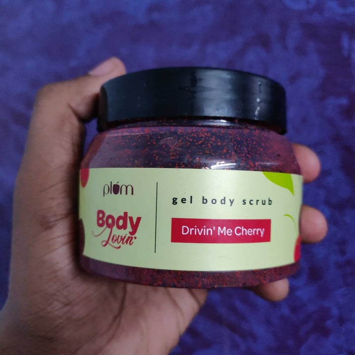 review photo of Plum Drivin' Me cherry Gel Body Scrub shared by @anbusaravanan on 09 Dec 2020 - review