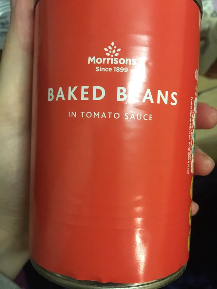 photo of Morrisons Baked beans shared by @fluffrescue on  19 Jun 2020 - review
