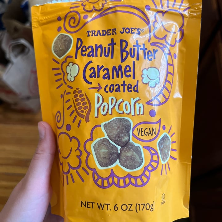 review photo of Trader Joe's Peanut Butter Caramel Coated Popcorn shared by @gracemccarthy on 06 Aug 2022 - review