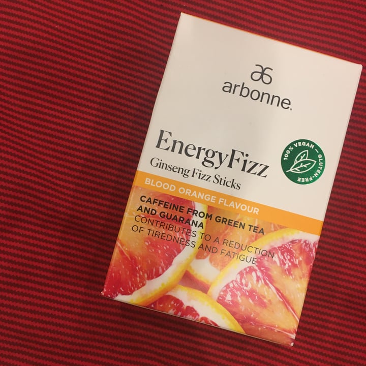 photo of Arbonne Blood orange fizz stick shared by @rebeccag on  26 Mar 2021 - review