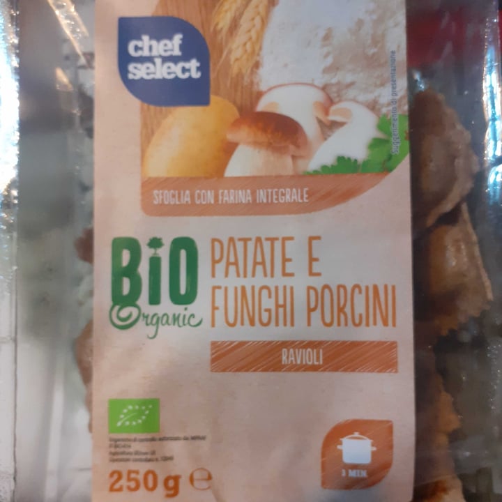 photo of Bio-organic Ravioli patate e funghi porcini shared by @lamanu on  13 Oct 2021 - review
