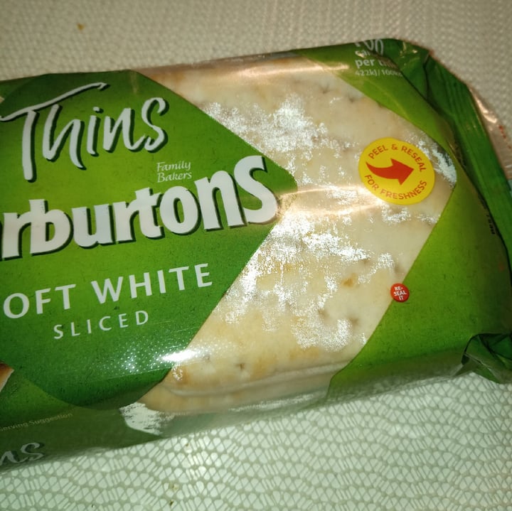 photo of Warburtons White Thins shared by @supersupergirl on  08 Dec 2020 - review