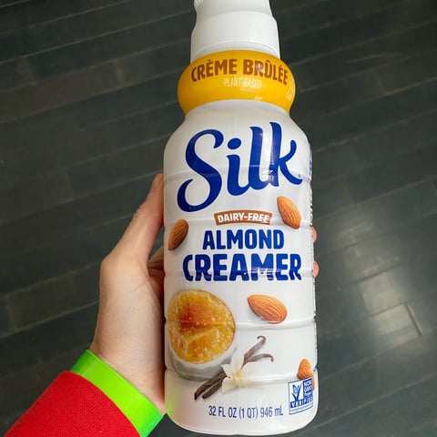 Silk Almond Creamer, Dairy Free, Creme Brulee 32 Fl Oz, Creamers &  Sweeteners