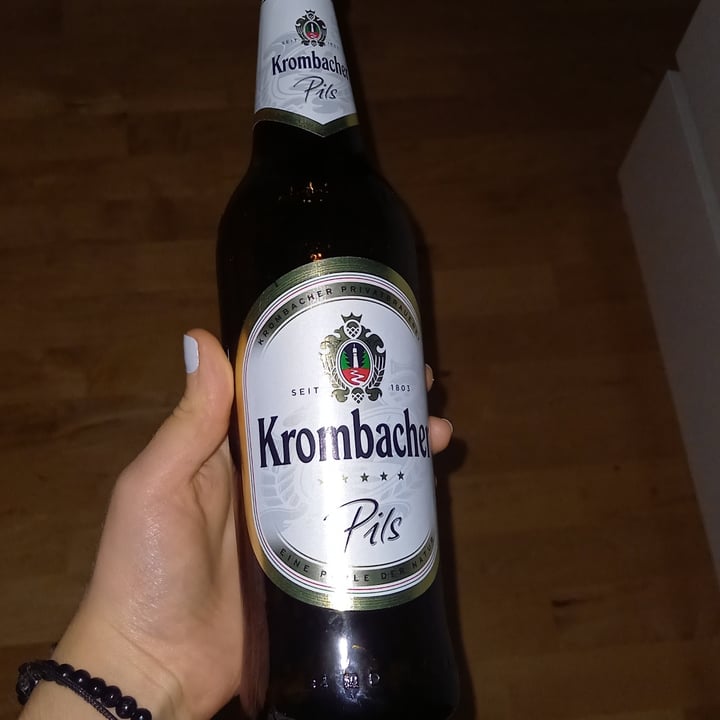 photo of Krombacher Pils shared by @anameier on  31 Aug 2021 - review