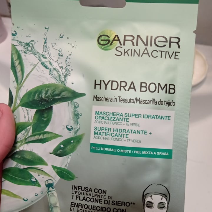 photo of Garnier Hydra Bomb shared by @vegangiorgy on  13 May 2022 - review