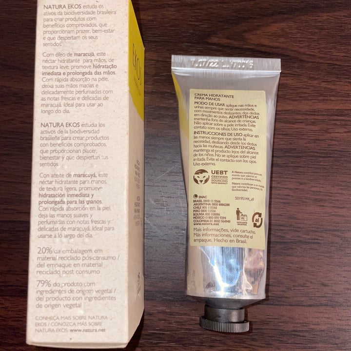 review photo of Natura Néctar para Manos Maracuyá Ekos shared by @bmkaren on 29 Sep 2021 - review