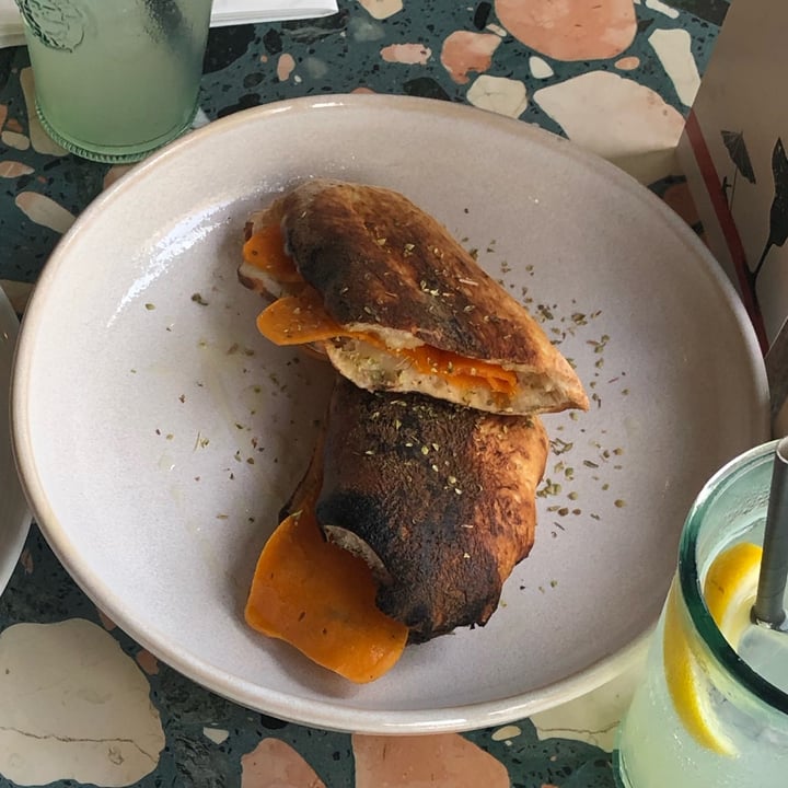 review photo of Purezza - Vegan Pizza Camden salmon ciabatta shared by @lupo on 30 Oct 2022 - review