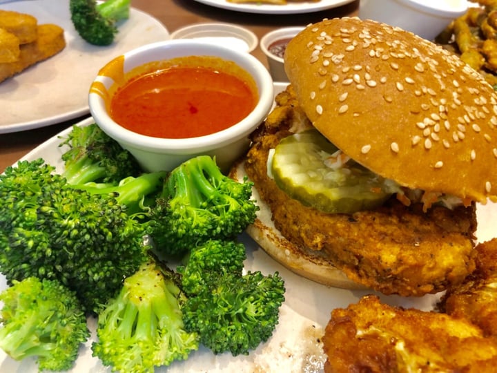 photo of Veggie Grill Southern spicy fried chickin shared by @s1224 on  13 Jul 2019 - review