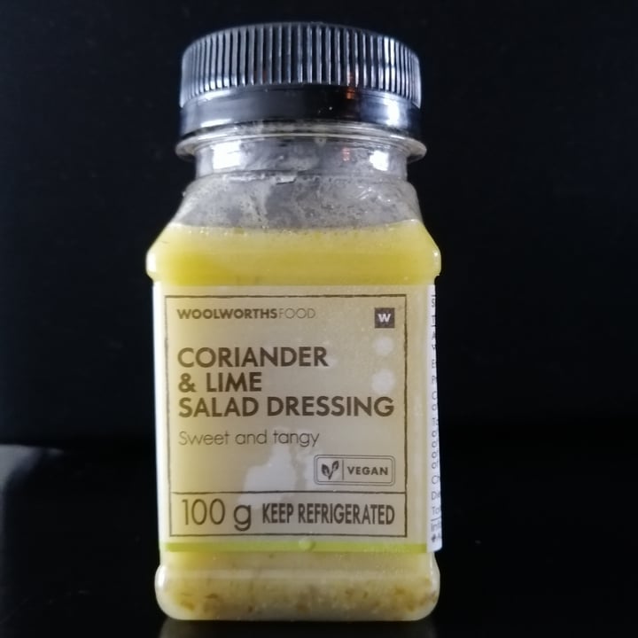 photo of Woolworths Coriander and Lime Salad Dressing shared by @fiona01 on  17 Feb 2021 - review