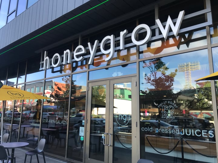 review photo of honeygrow Red Coconut Curry Stir-Fry shared by @tetratye on 06 Oct 2018 - review