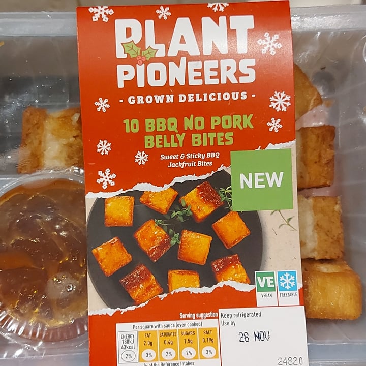 photo of Plant Pioneers 10 BBQ No Pork Belly Bites shared by @skito1987 on  22 Nov 2020 - review