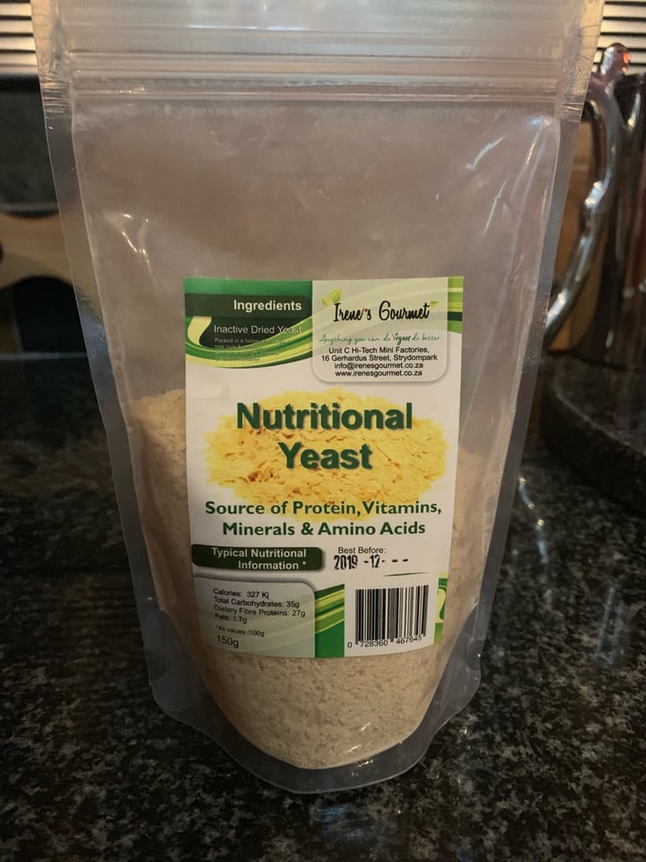 photo of Irene's Gourmet Nutritional Yeast shared by @chironix on  25 Sep 2019 - review