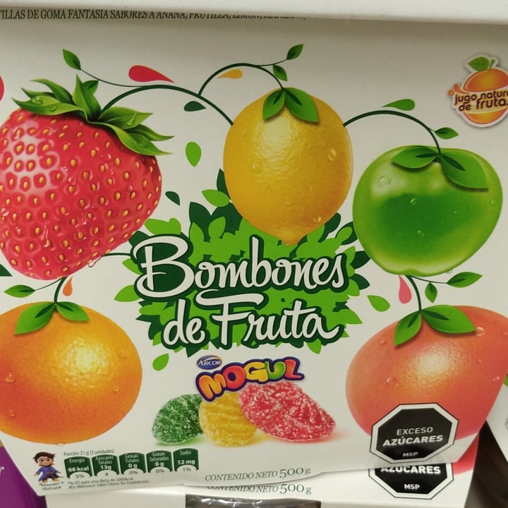 photo of Arcor Bombones de Fruta Mogul shared by @equidan on  05 Feb 2021 - review